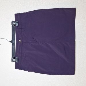 Eddie Bauer Plum Purple Skort Size 6